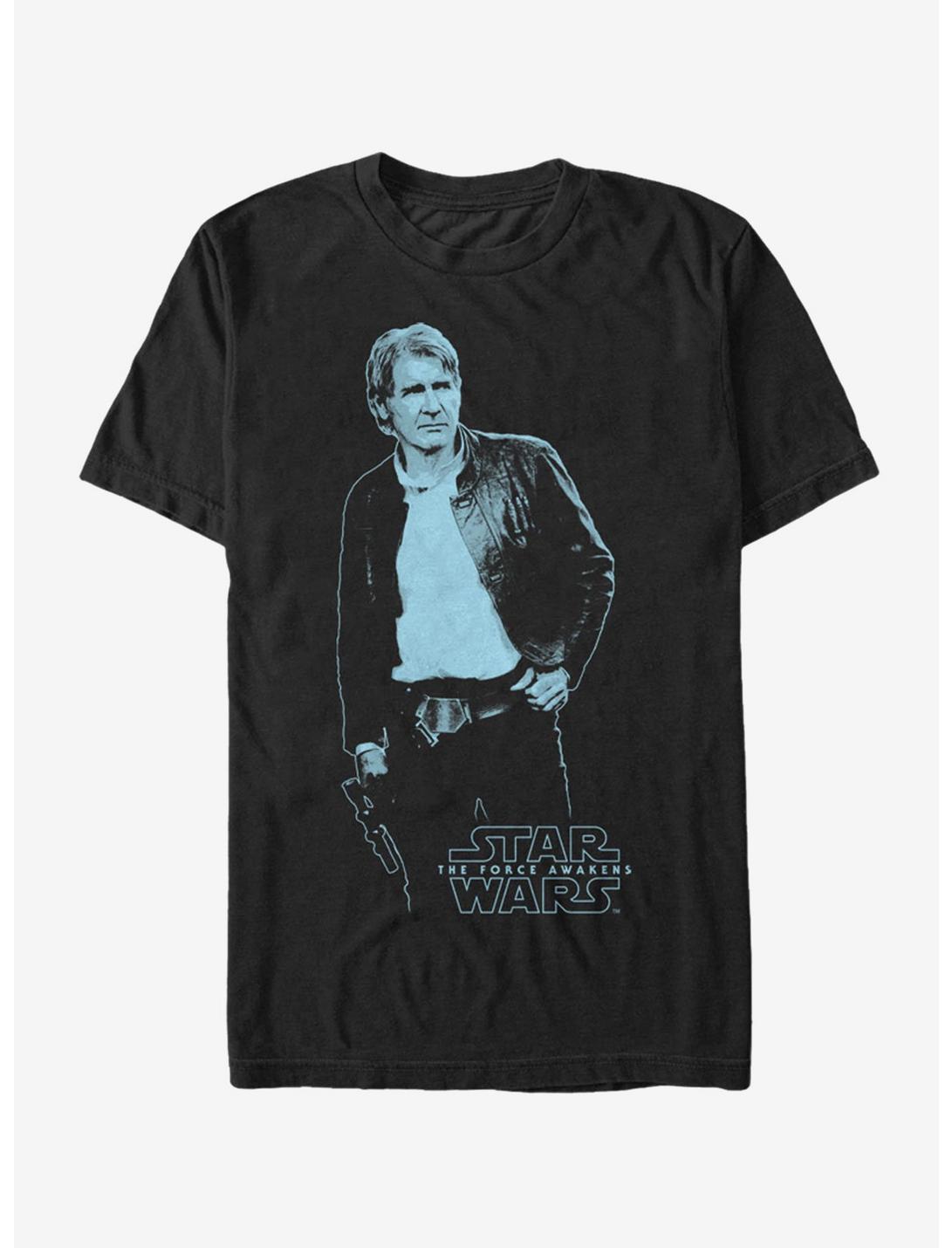 Star Wars Han Solo Stands T-Shirt, BLACK, hi-res