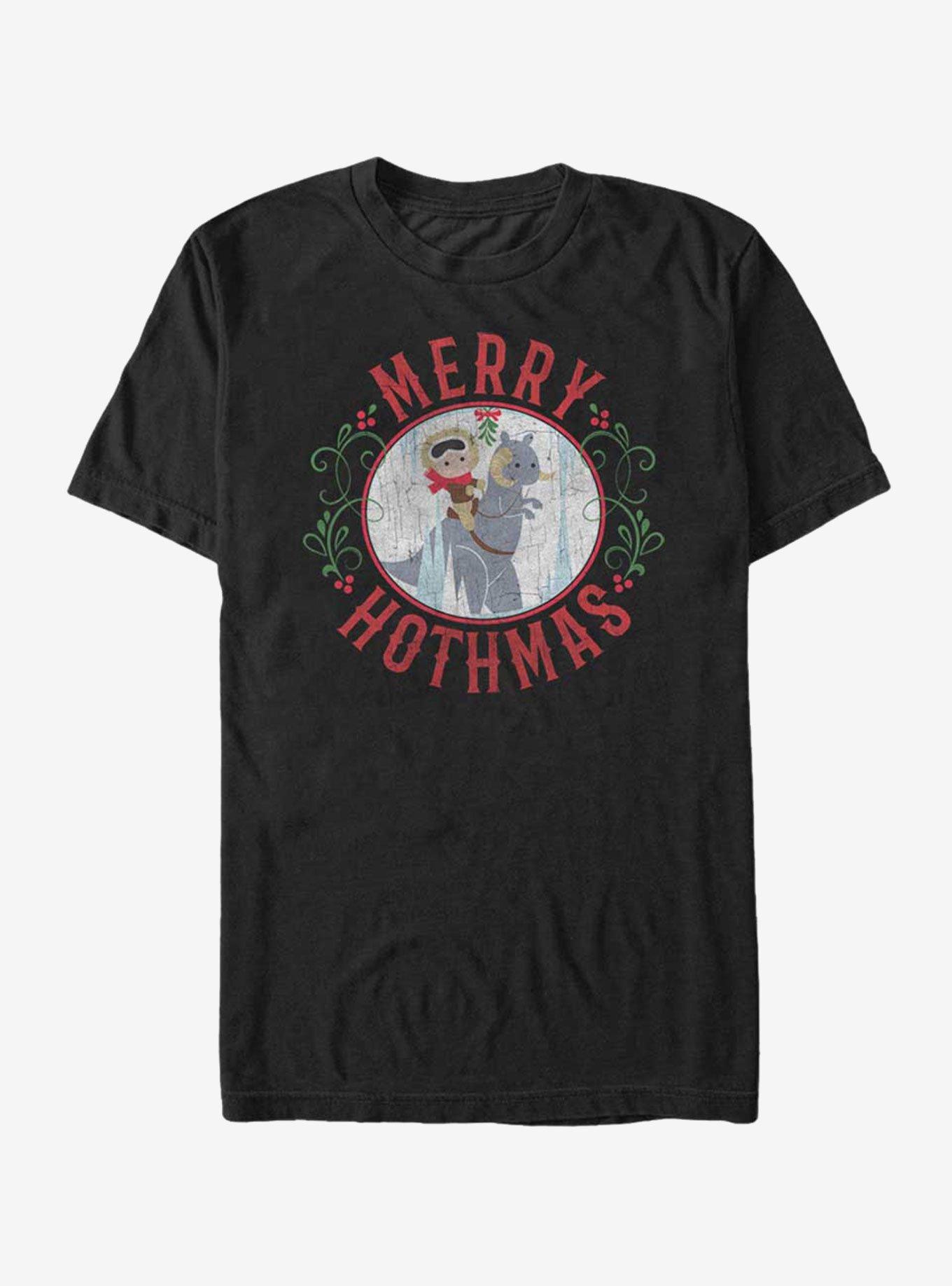 Star Wars Christmas Merry Hothmas T-Shirt, , hi-res