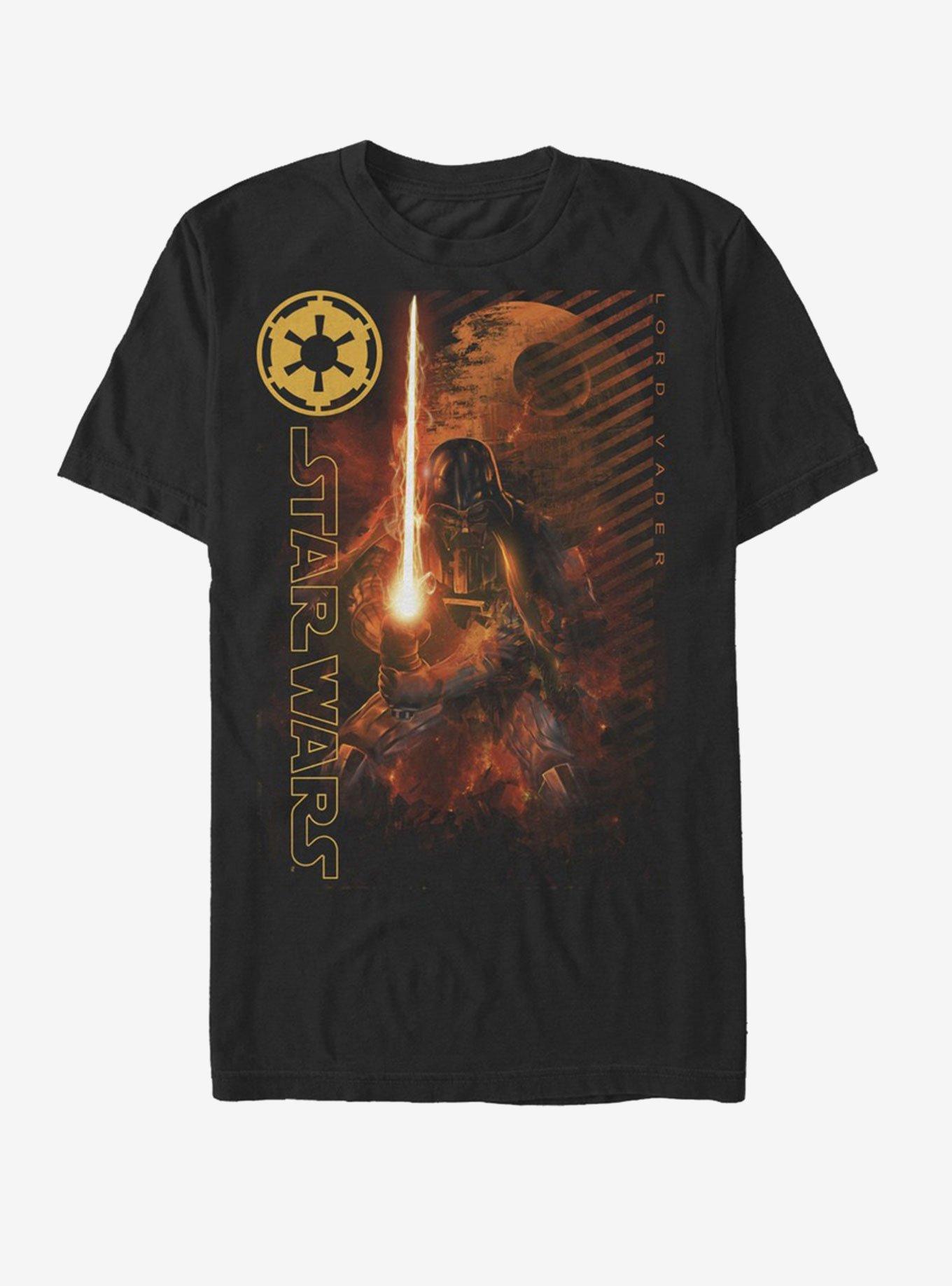 Star Wars Darth Vader Fire T-Shirt, , hi-res