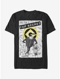 Despicable Me Top Secret T-Shirt, BLACK, hi-res
