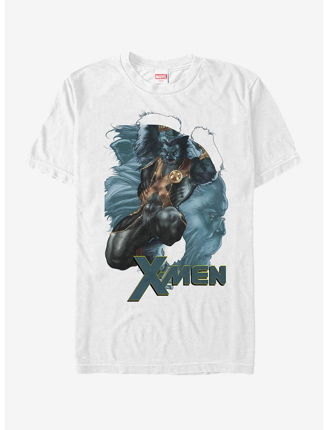 Marvel X-Men Beast Profile T-Shirt, WHITE, hi-res