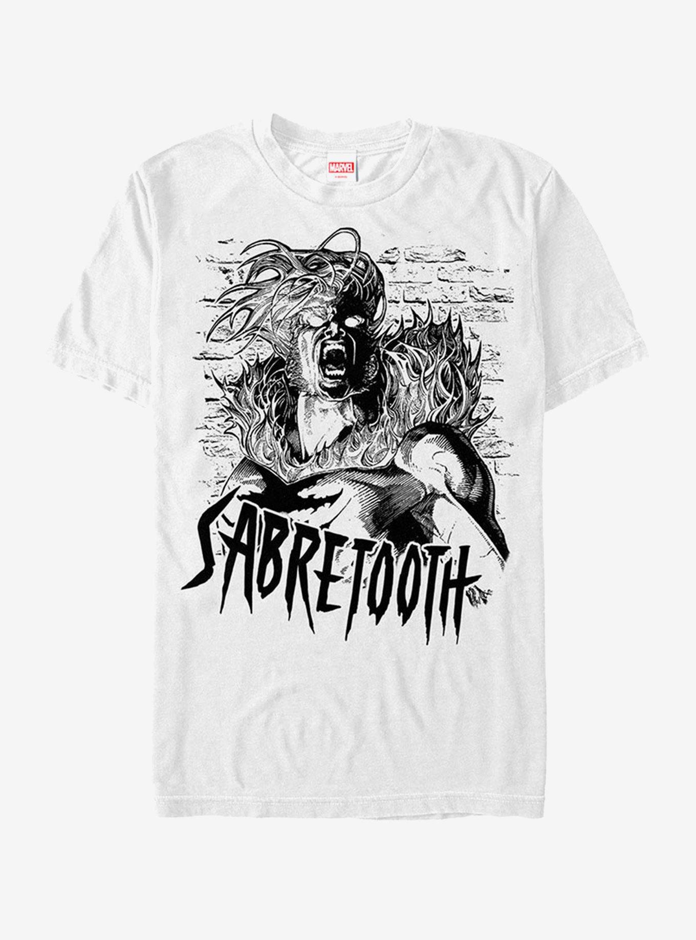 Marvel X-Men Sabretooth Howl T-Shirt, , hi-res
