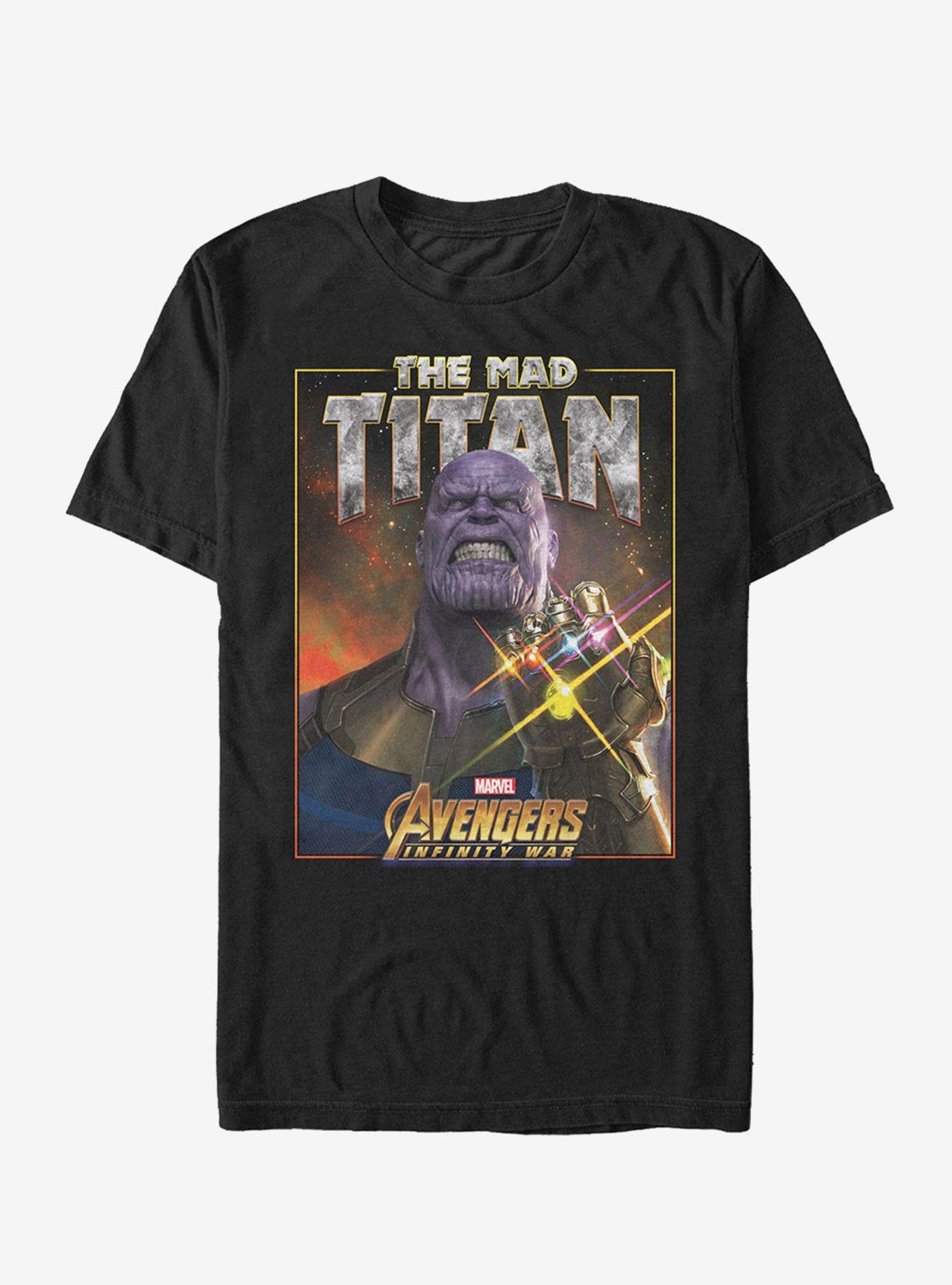 Marvel Avengers: Infinity War Mad Titan Thanos T-Shirt, , hi-res