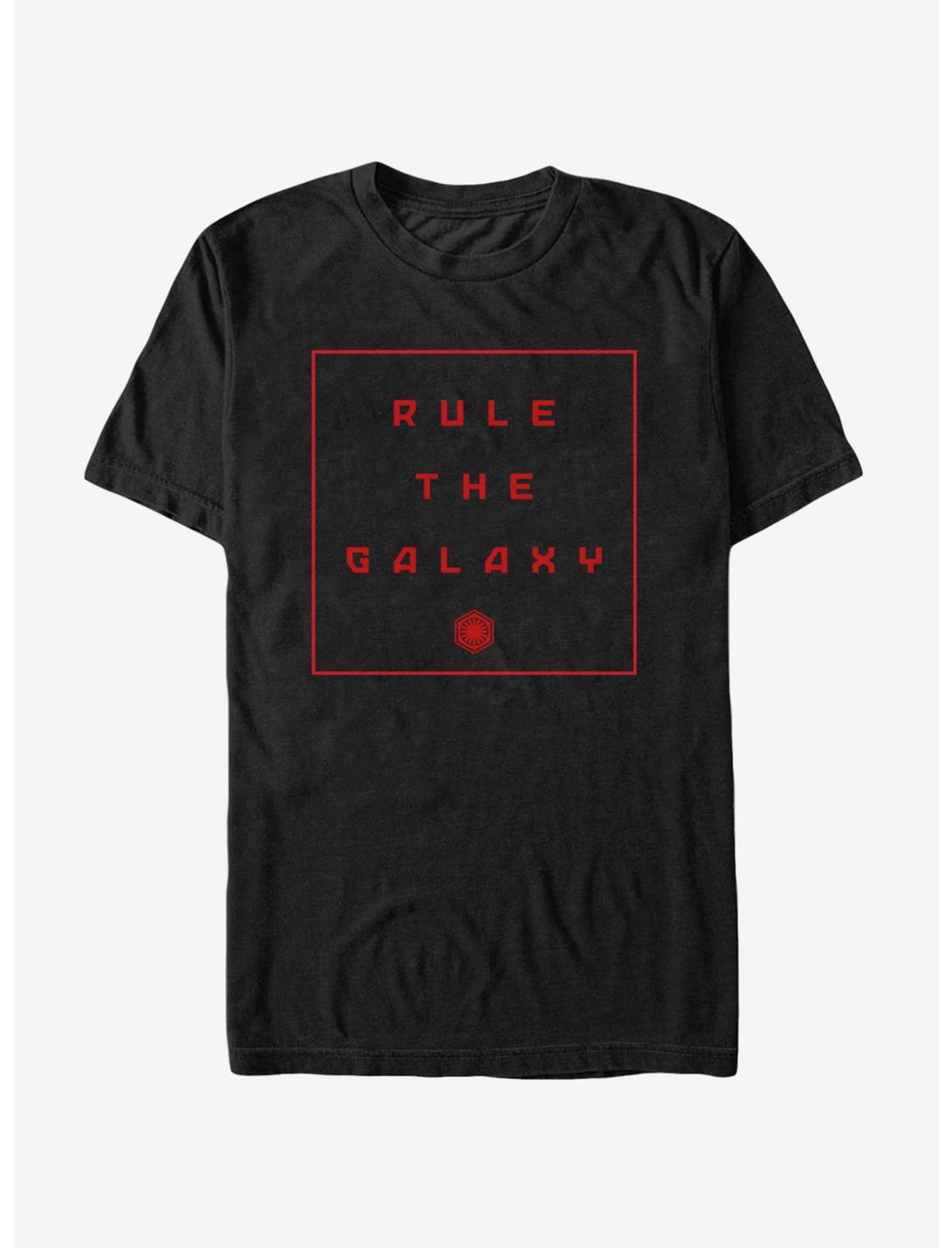 Star Wars The Force Awakens Rule the Galaxy T-Shirt, BLACK, hi-res