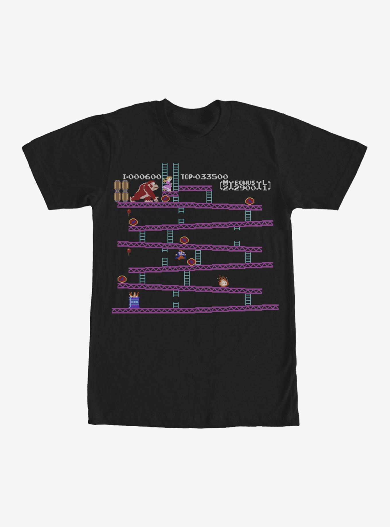 Nintendo Original Donkey Kong T-Shirt, BLACK, hi-res