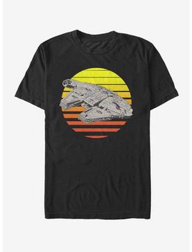 Star Wars Millennium Falcon Sunset T-Shirt, , hi-res