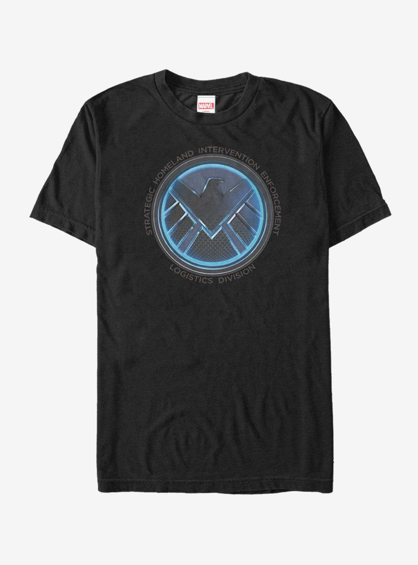 Marvel Agents of S.H.I.E.L.D. Logistics Logo T-Shirt, , hi-res