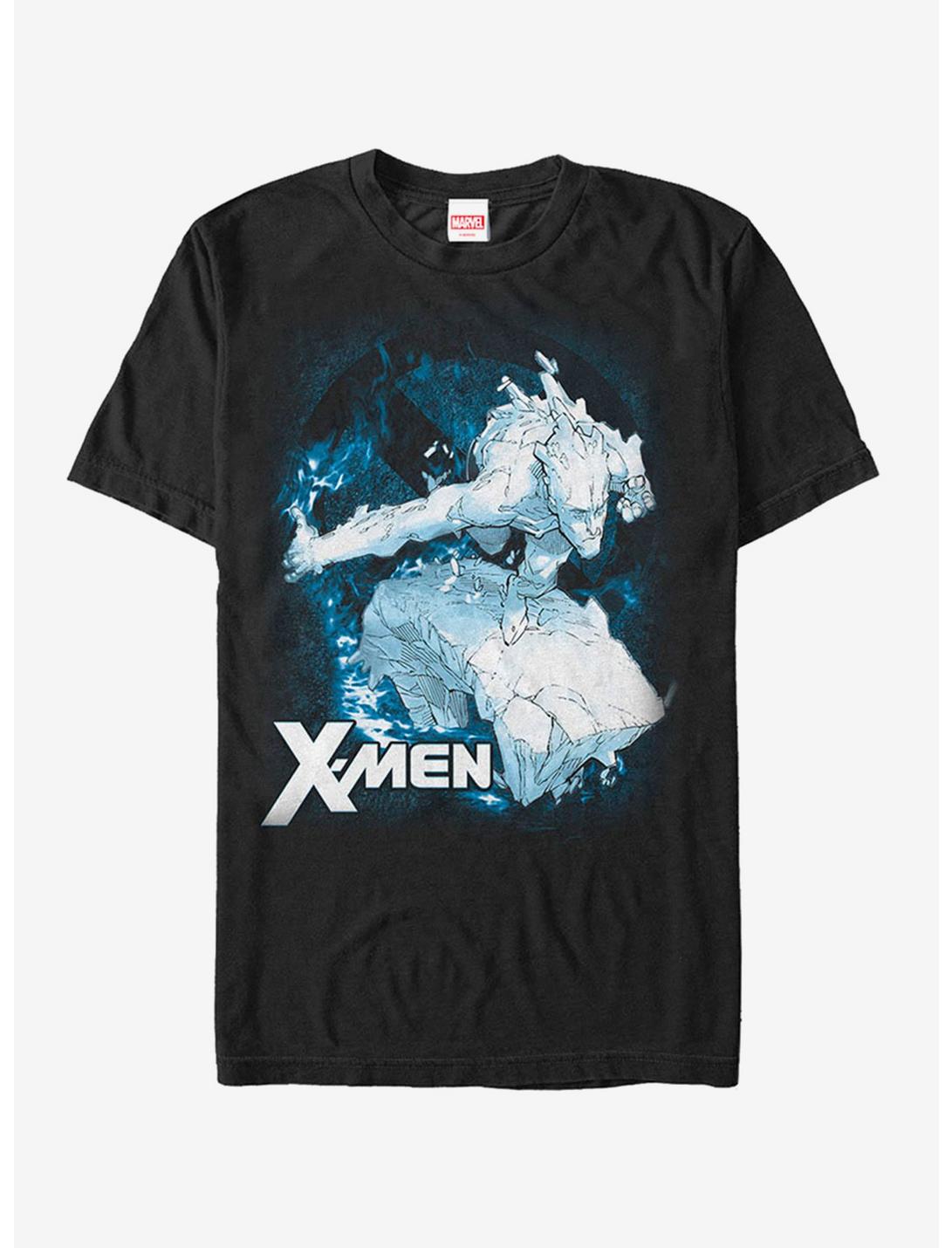 Marvel X-Men Iceman T-Shirt, BLACK, hi-res