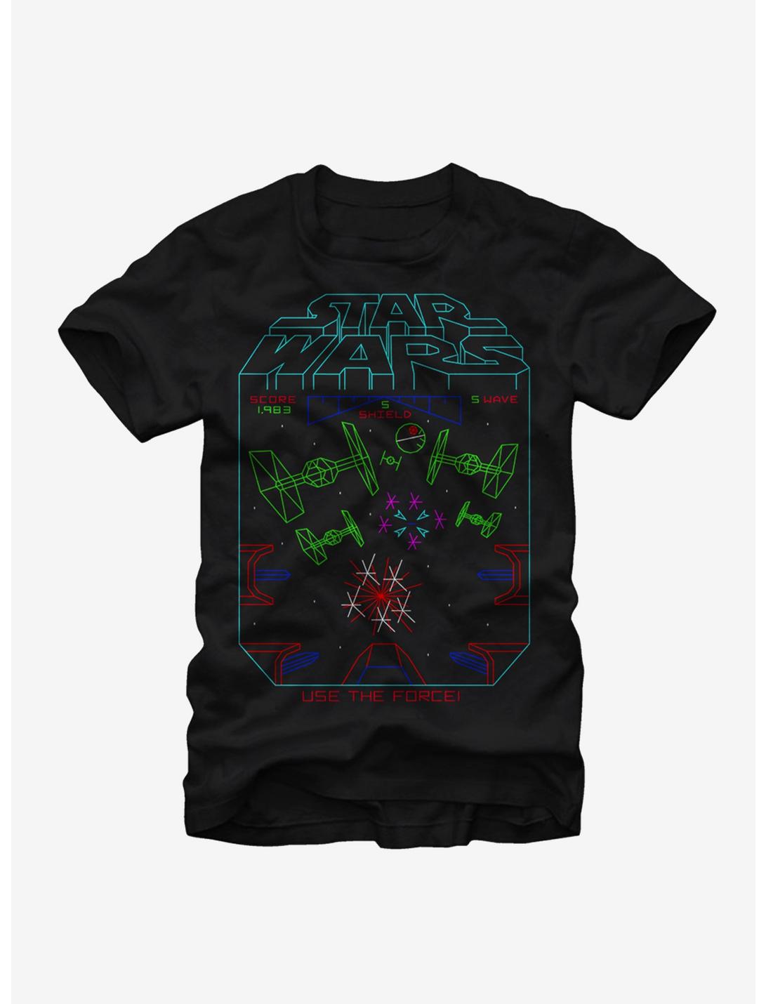 Star Wars Arcade Game T-Shirt, BLACK, hi-res