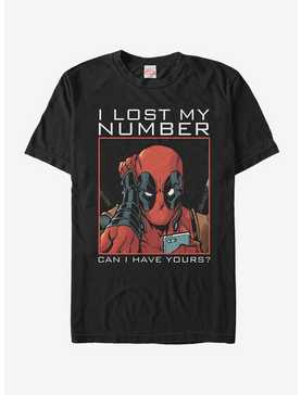 Marvel Deadpool Wants Your Number T-Shirt, , hi-res