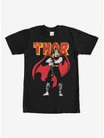 Marvel Mighty Thor Stoic Attitude T-Shirt, BLACK, hi-res
