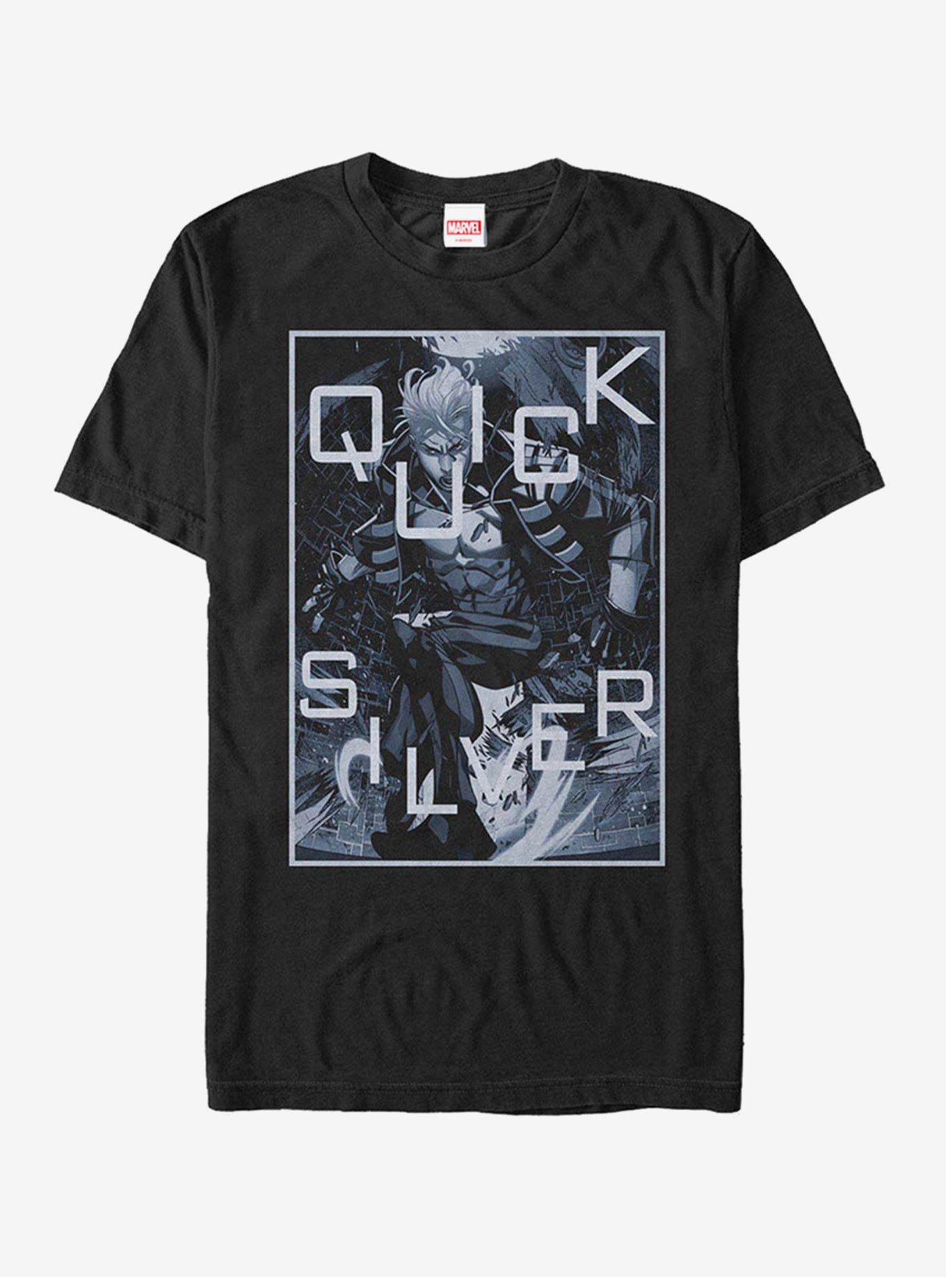 Marvel X-Men Quicksilver Portrait T-Shirt, , hi-res