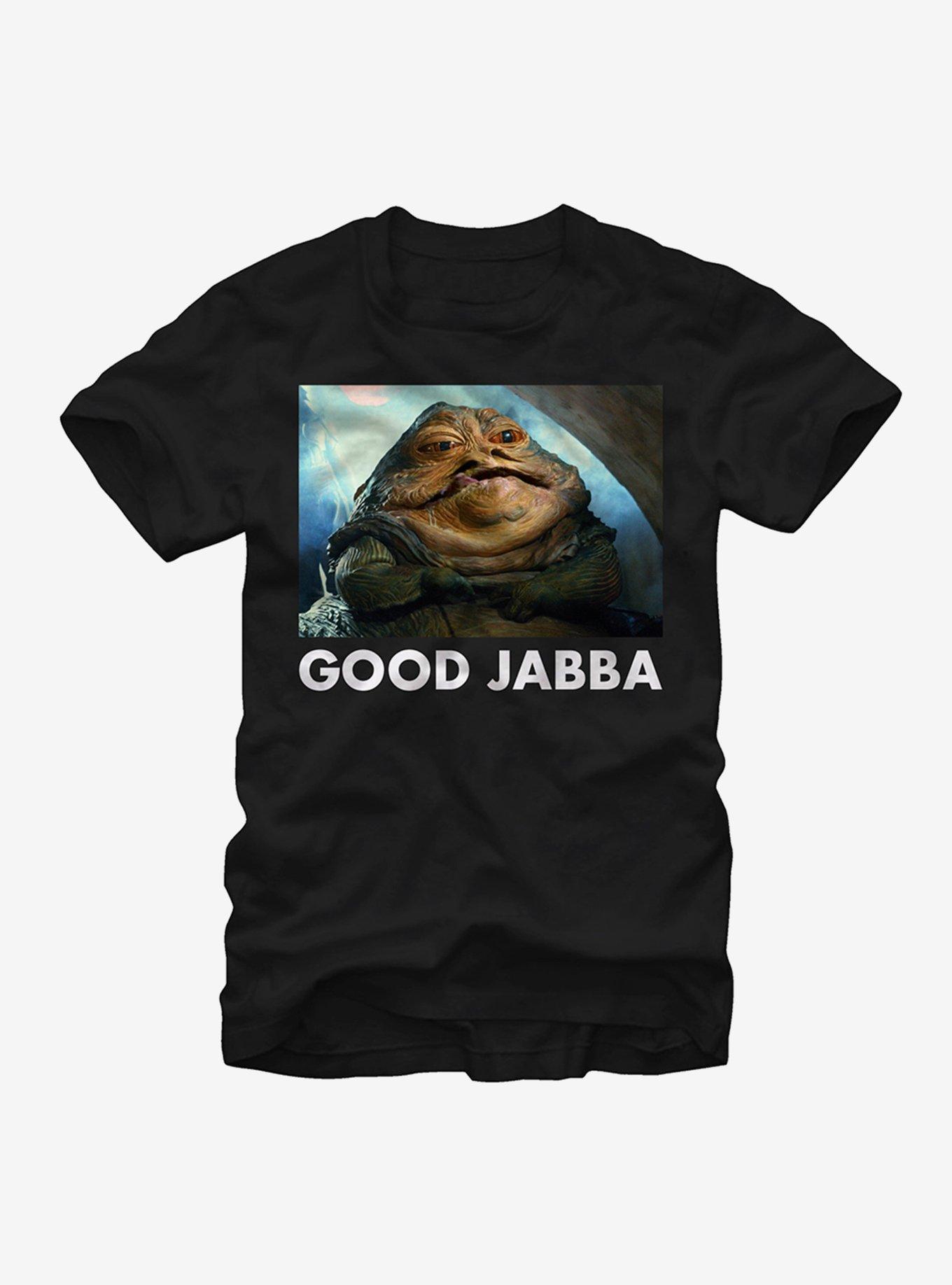 Star Wars Good Jabba the Hutt T-Shirt, BLACK, hi-res