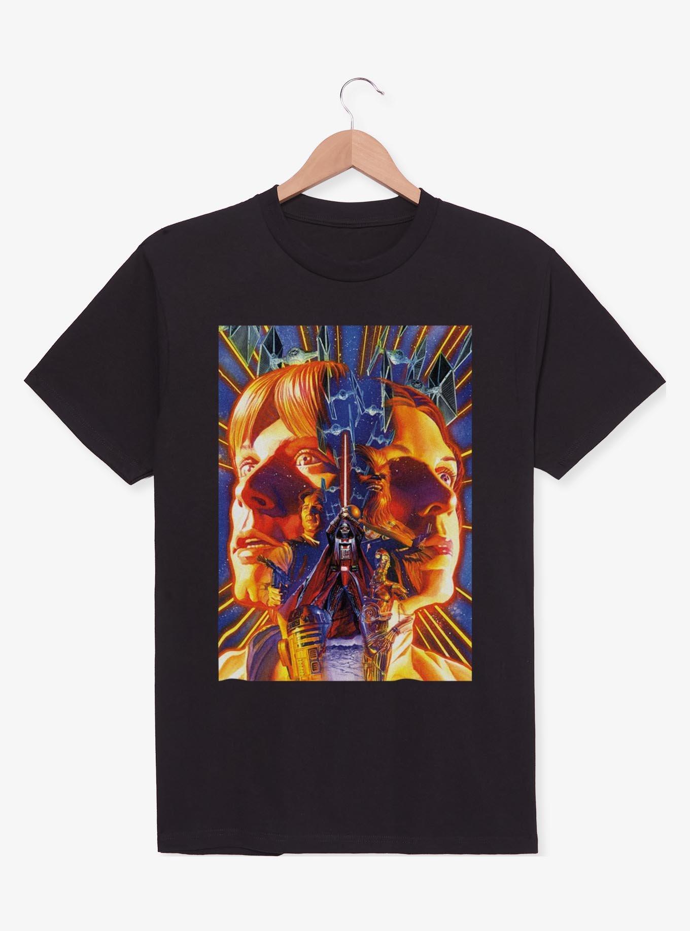 Star Wars Luke and Leia Face Off T-Shirt