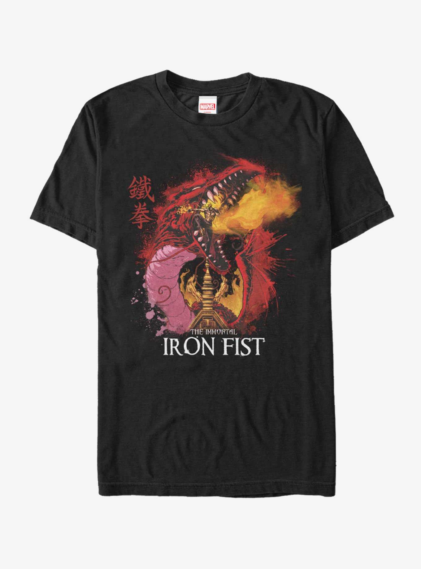 Marvel Iron Fist Dragon T-Shirt, , hi-res