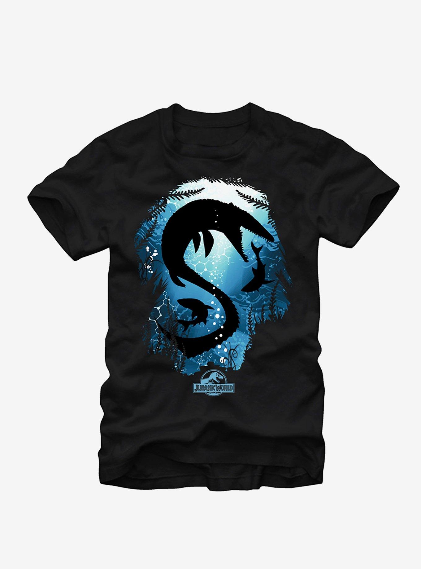 Jurassic World Mosasaurus With Sharks T-Shirt, , hi-res