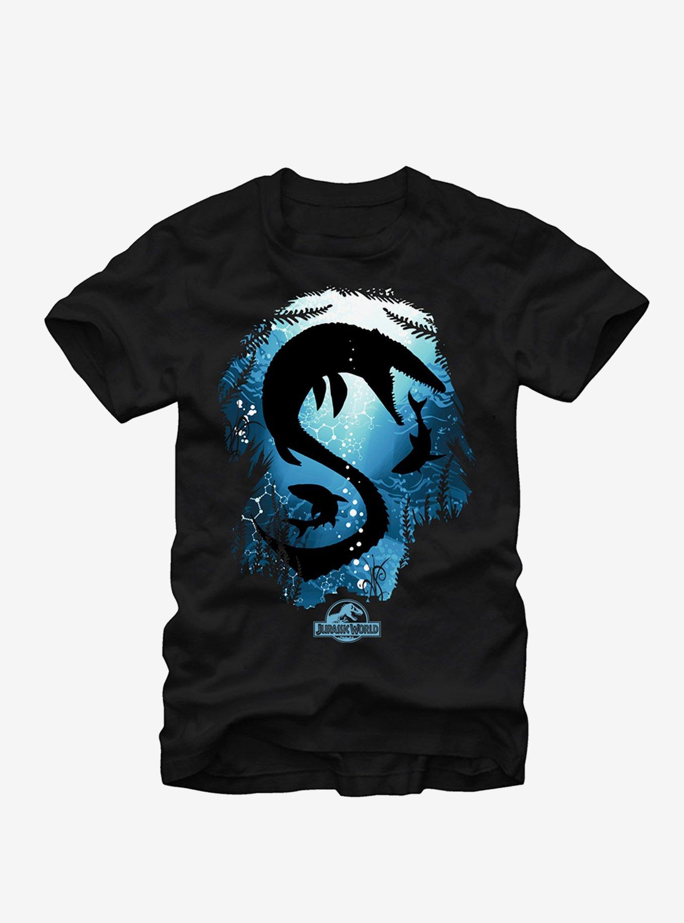 Jurassic World Mosasaurus With Sharks T-Shirt, , hi-res