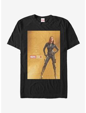 Marvel 10 Years Anniversary Black Widow T-Shirt, , hi-res