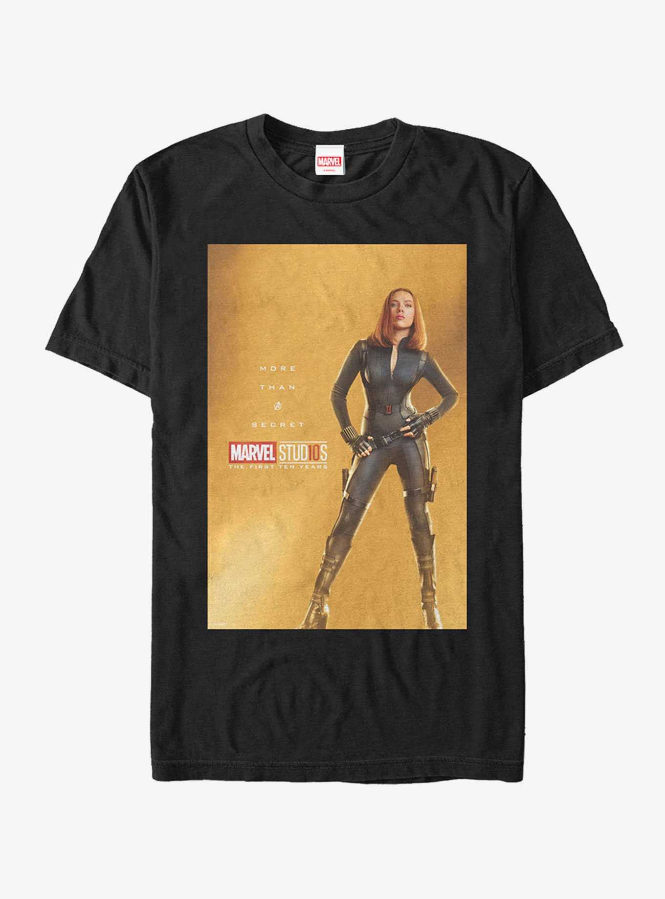 Marvel 10 Years Anniversary Black Widow T-Shirt, , hi-res