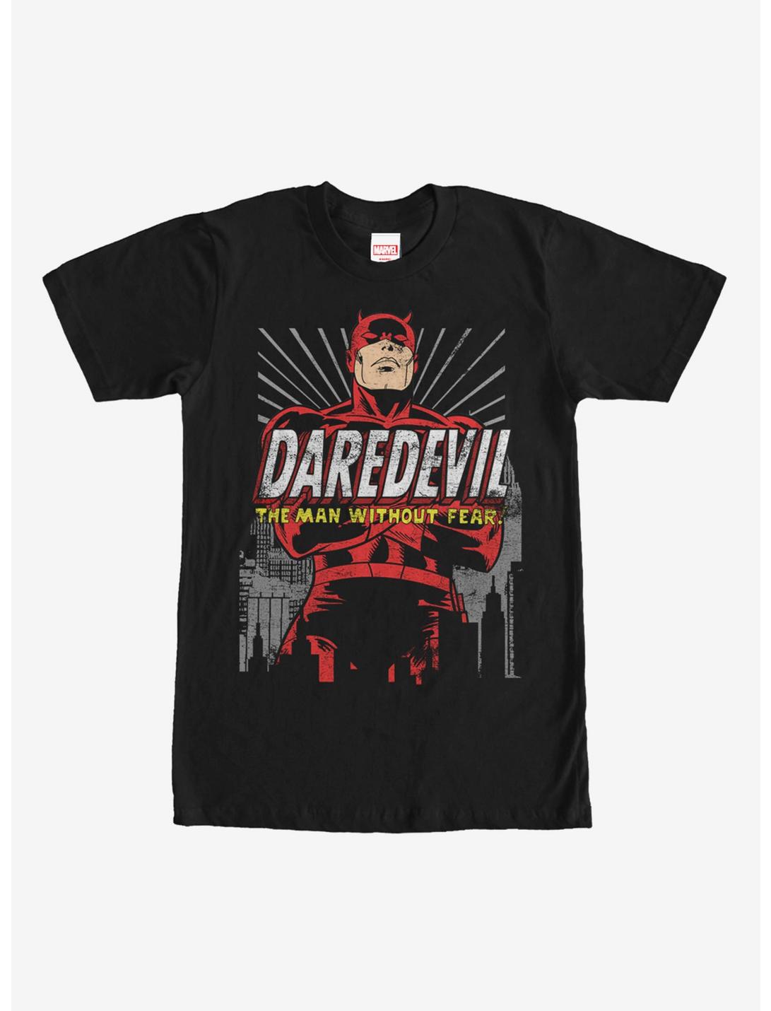 Marvel Daredevil Classic No Fear T-Shirt, BLACK, hi-res