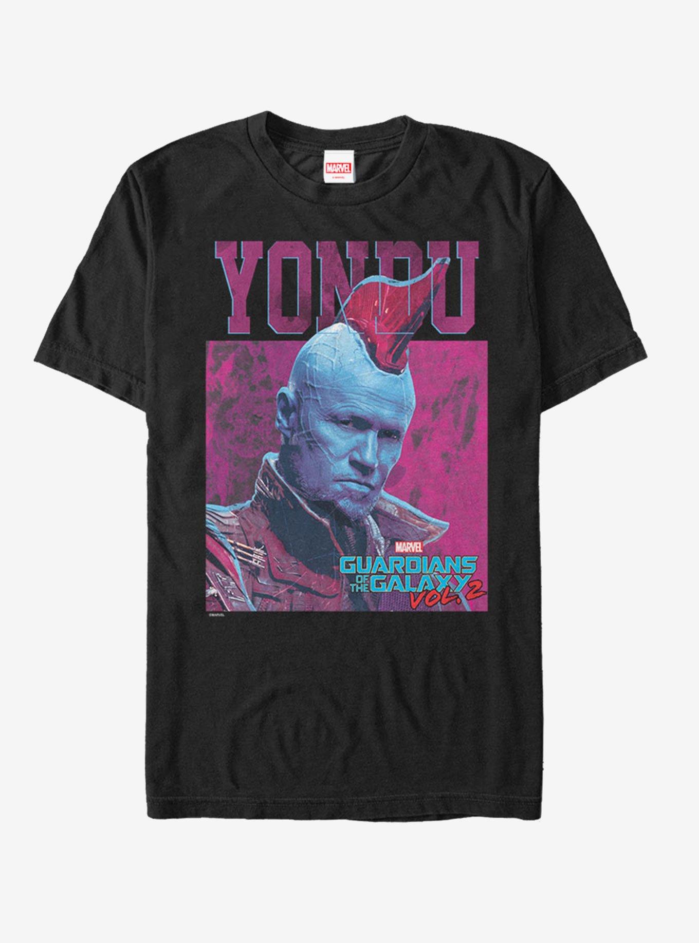 Marvel Guardians of the Galaxy Vol. 2 Yondu Punk T-Shirt, BLACK, hi-res