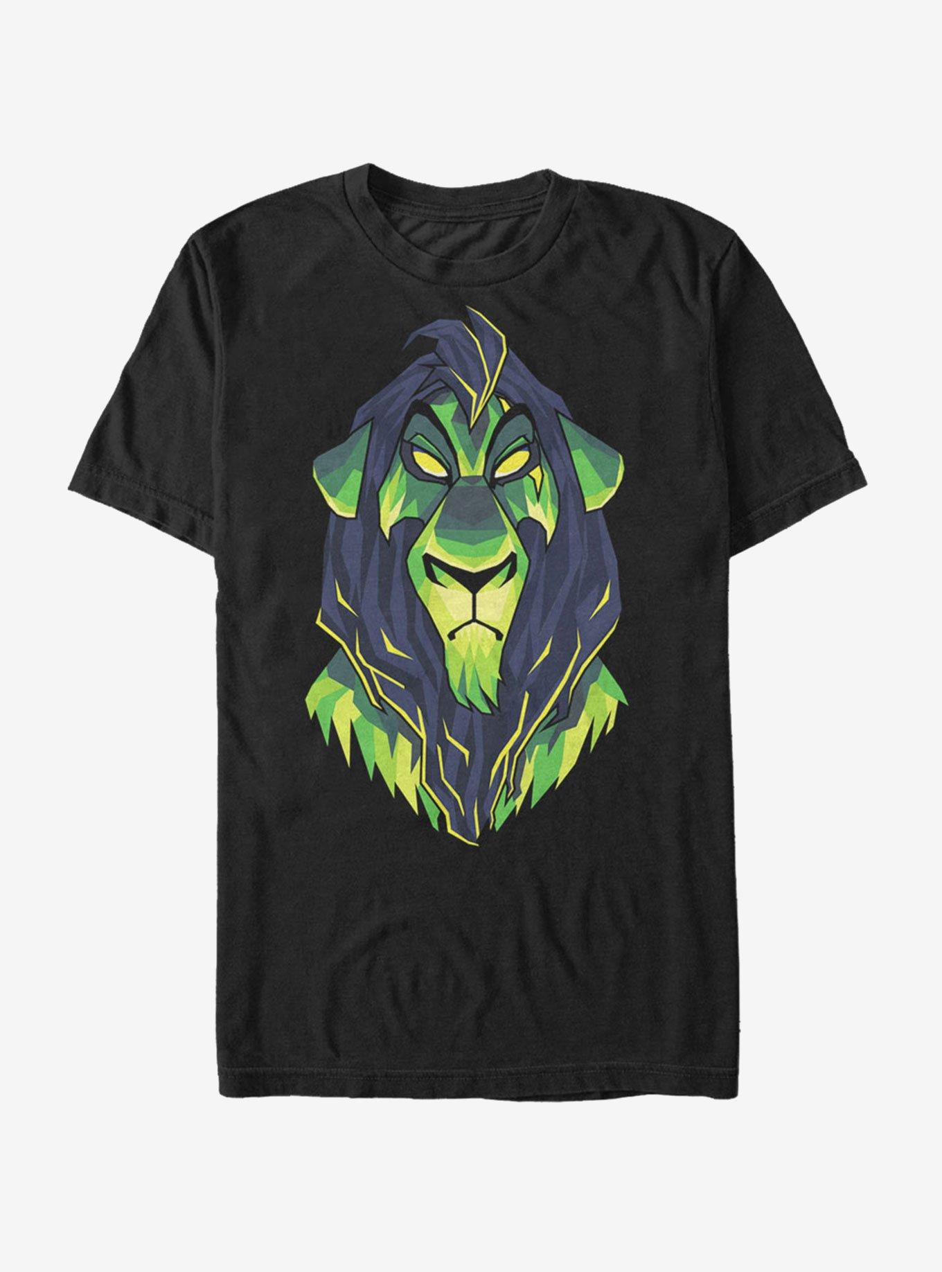 Disney The Lion King Scary Geometric Scar T-Shirt, , hi-res