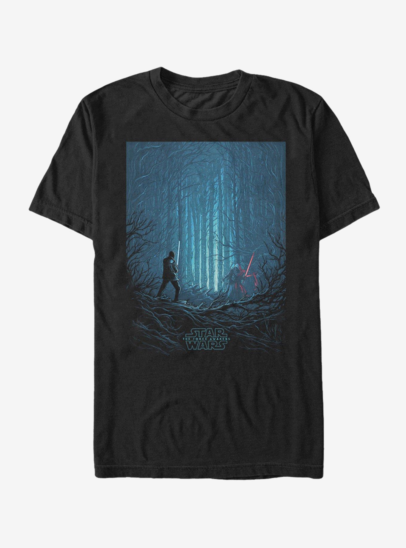 Star Wars Snow Forest Battle T-Shirt, , hi-res