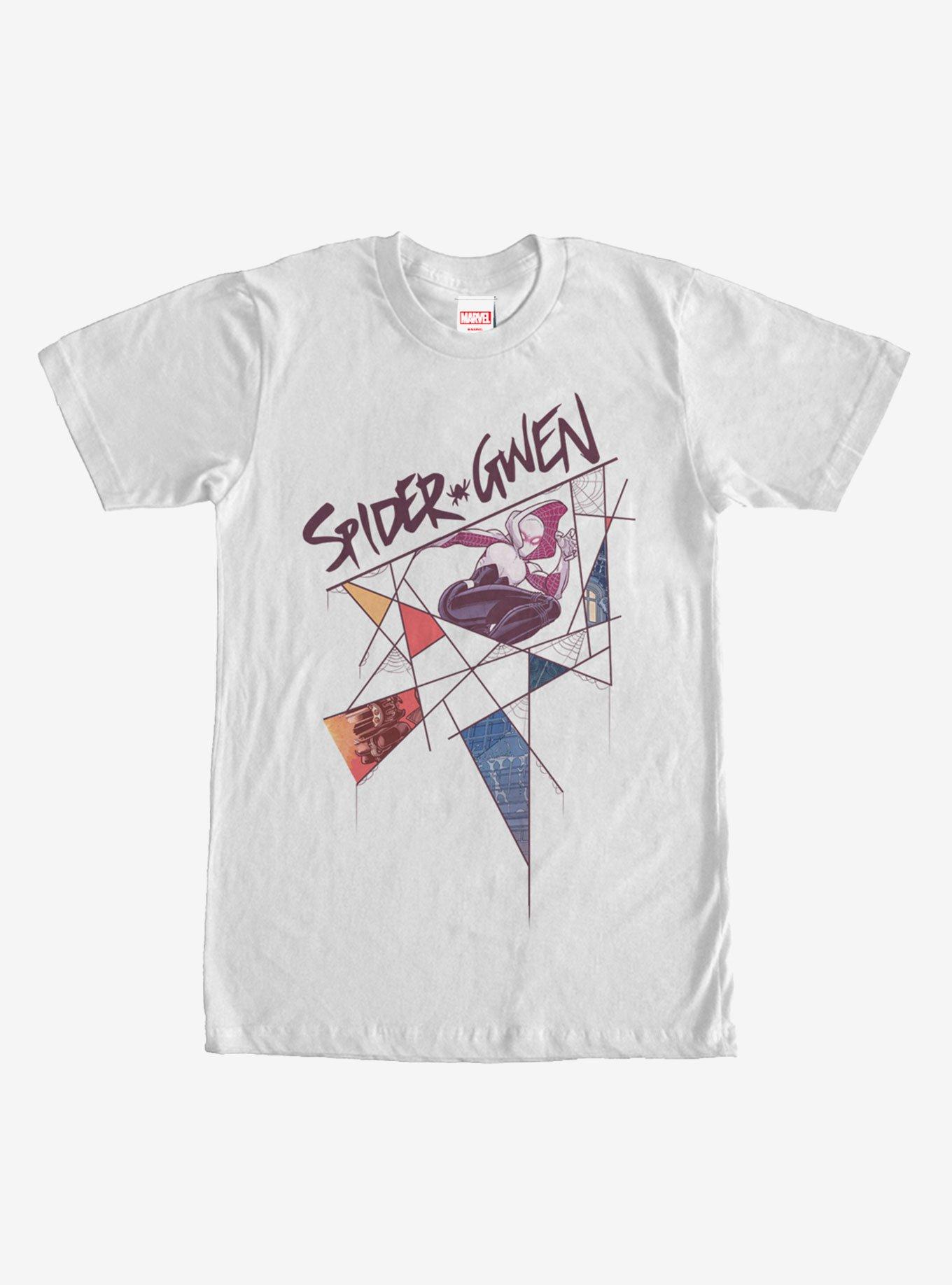 Marvel Spider Gwen Geometric Web T-Shirt, , hi-res