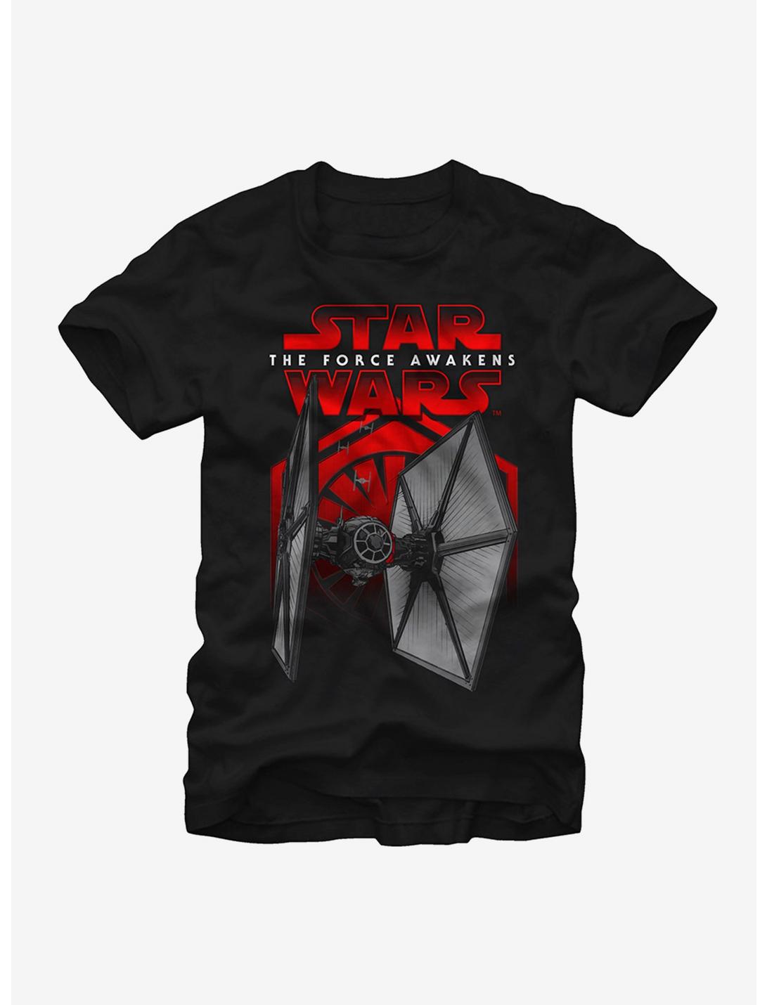 Star Wars TIE Fighter The Force Awakens T-Shirt, BLACK, hi-res
