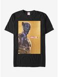 Marvel 10 Years Anniversary Black Panther T-Shirt, BLACK, hi-res