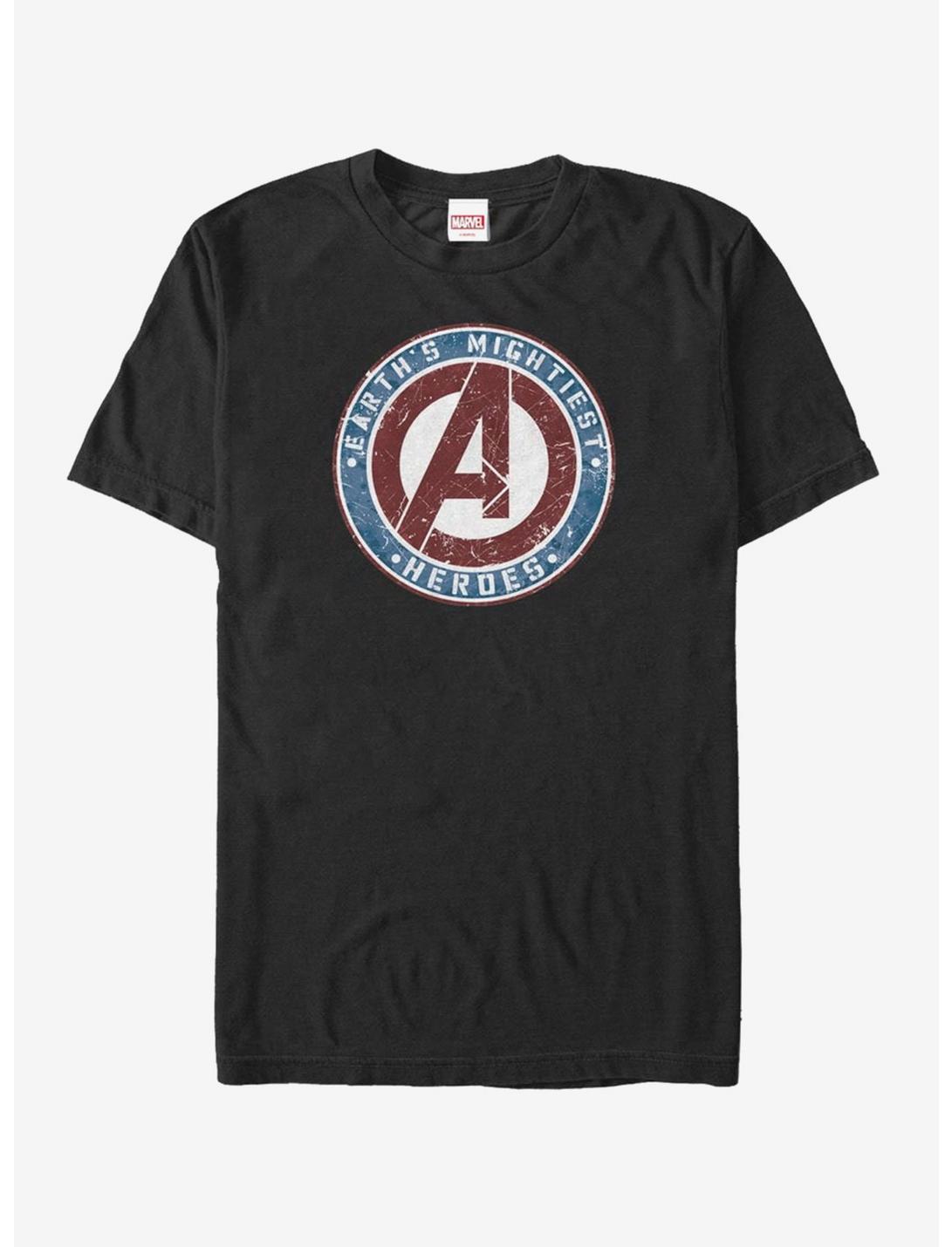 Marvel Avengers Earth's Mightiest Heroes T-Shirt, BLACK, hi-res