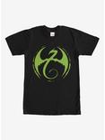 Marvel Iron Fist Dragon Logo T-Shirt, BLACK, hi-res