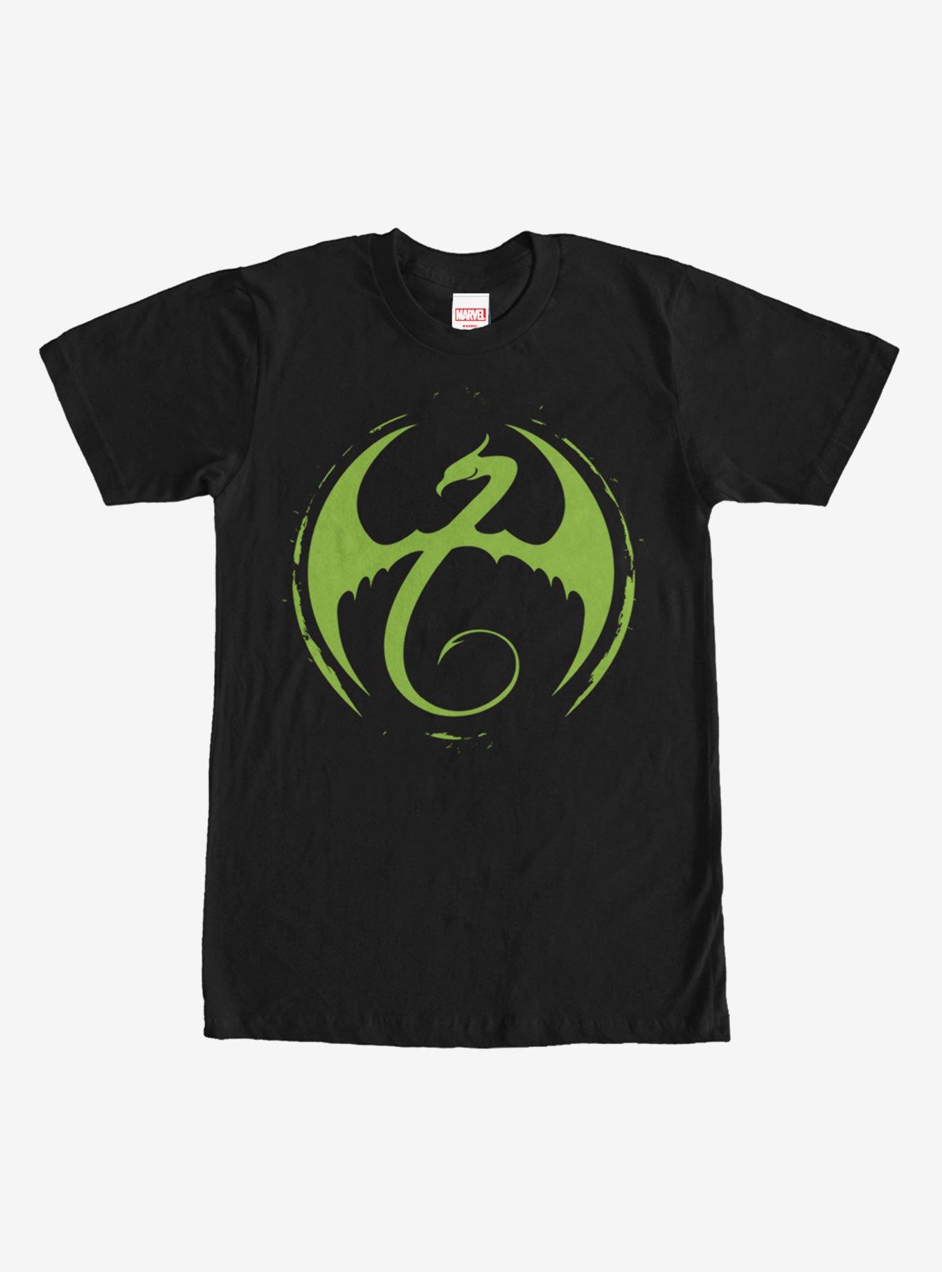 Marvel Iron Fist Dragon Logo T-Shirt, , hi-res