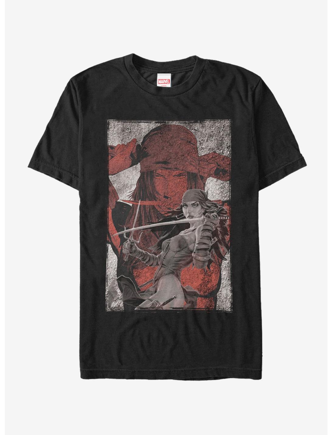 Marvel Elektra Blade T-Shirt, BLACK, hi-res