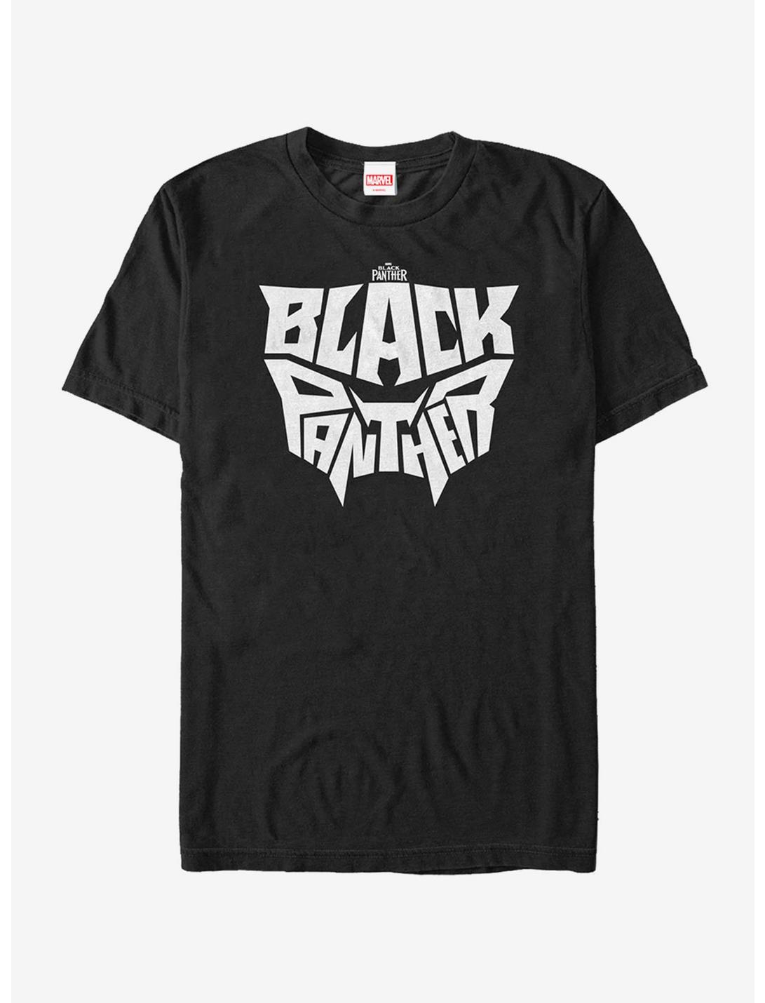 Marvel Black Panther 2018 Light Hidden Mask T-Shirt, BLACK, hi-res