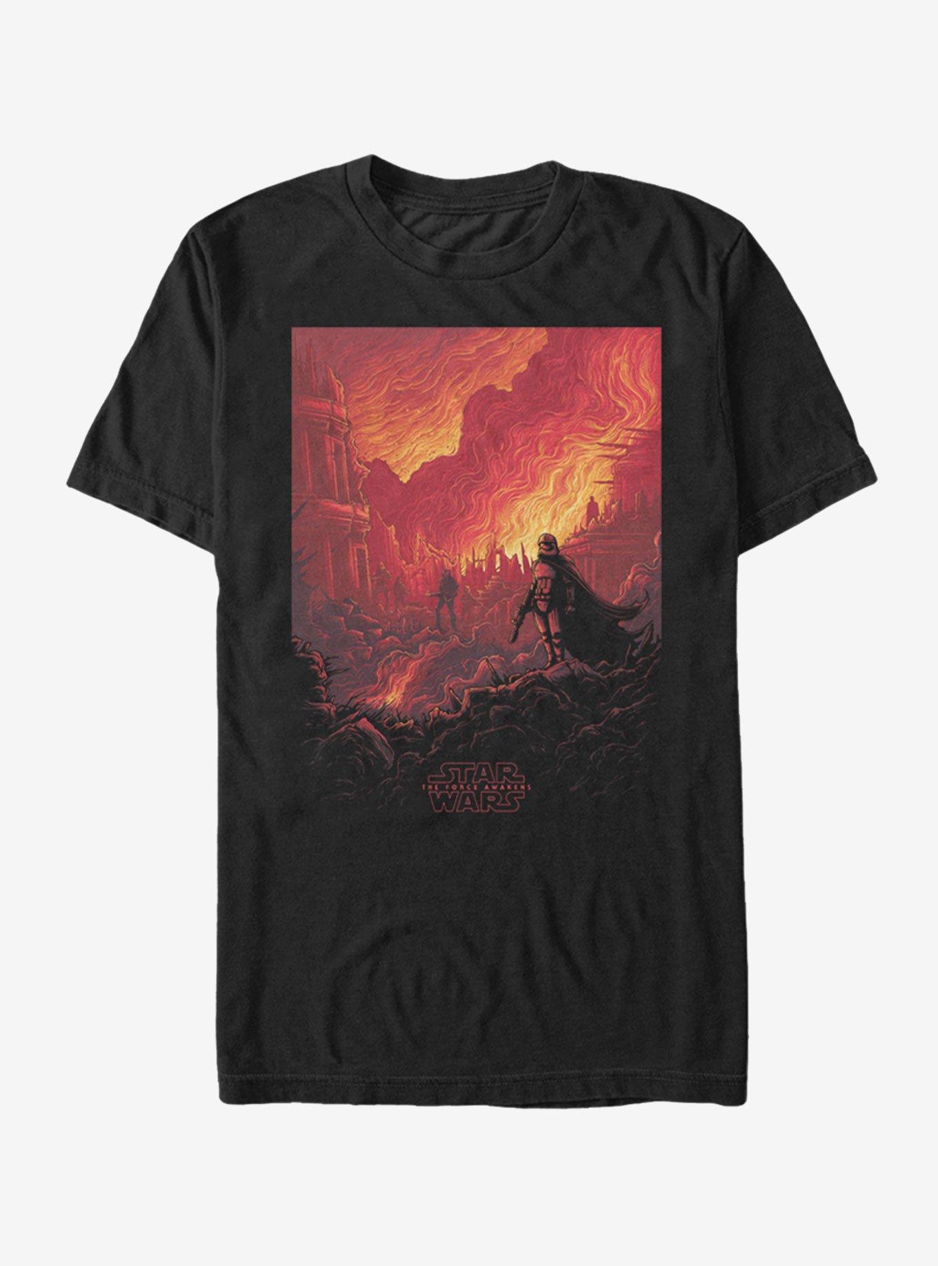 Star Wars Stormtrooper Jakku Battle T-Shirt, , hi-res