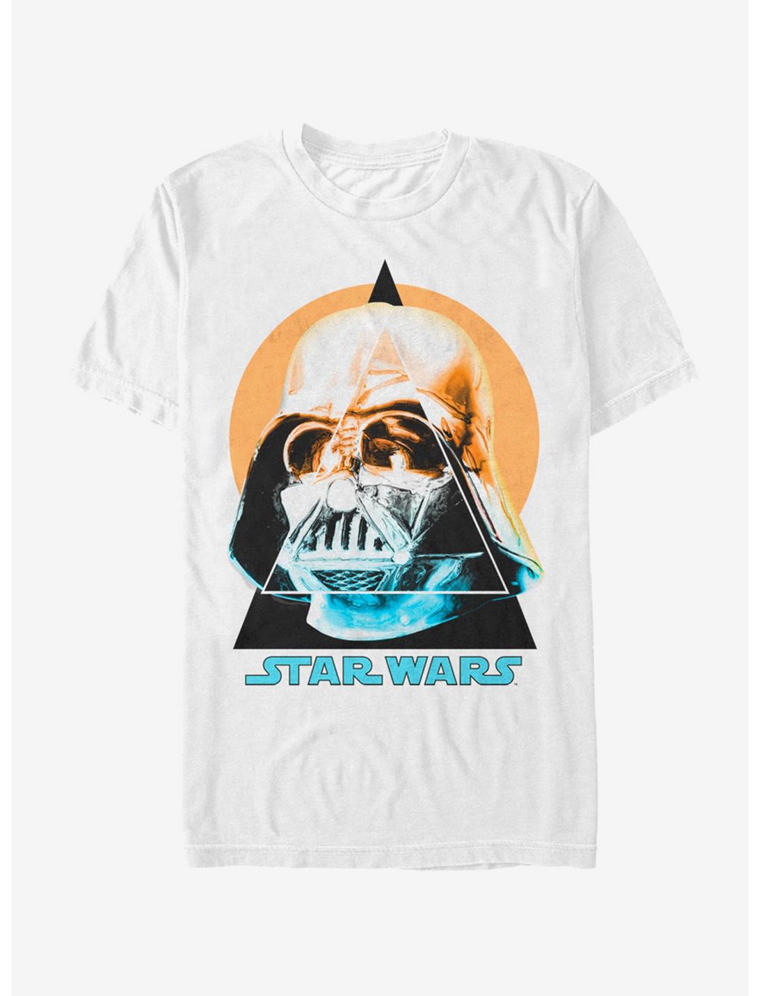 Star Wars Darth Vader Triangle T-Shirt, WHITE, hi-res