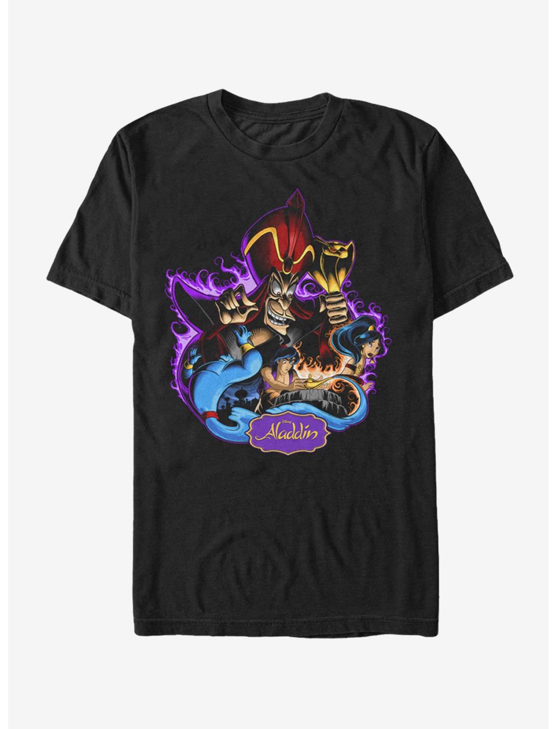 Plus Size Disney Aladdin Evil Jafar T-Shirt, BLACK, hi-res