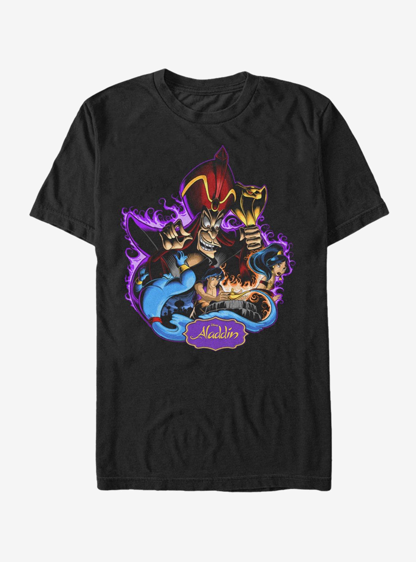 Disney Aladdin Evil Jafar T-Shirt, BLACK, hi-res