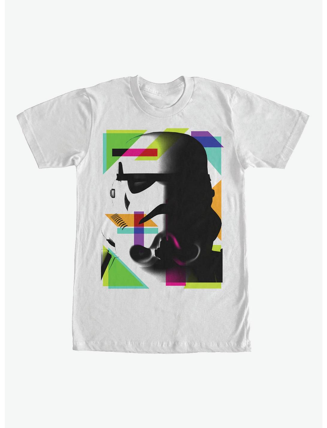 Star Wars Stormtrooper Geometry T-Shirt, WHITE, hi-res