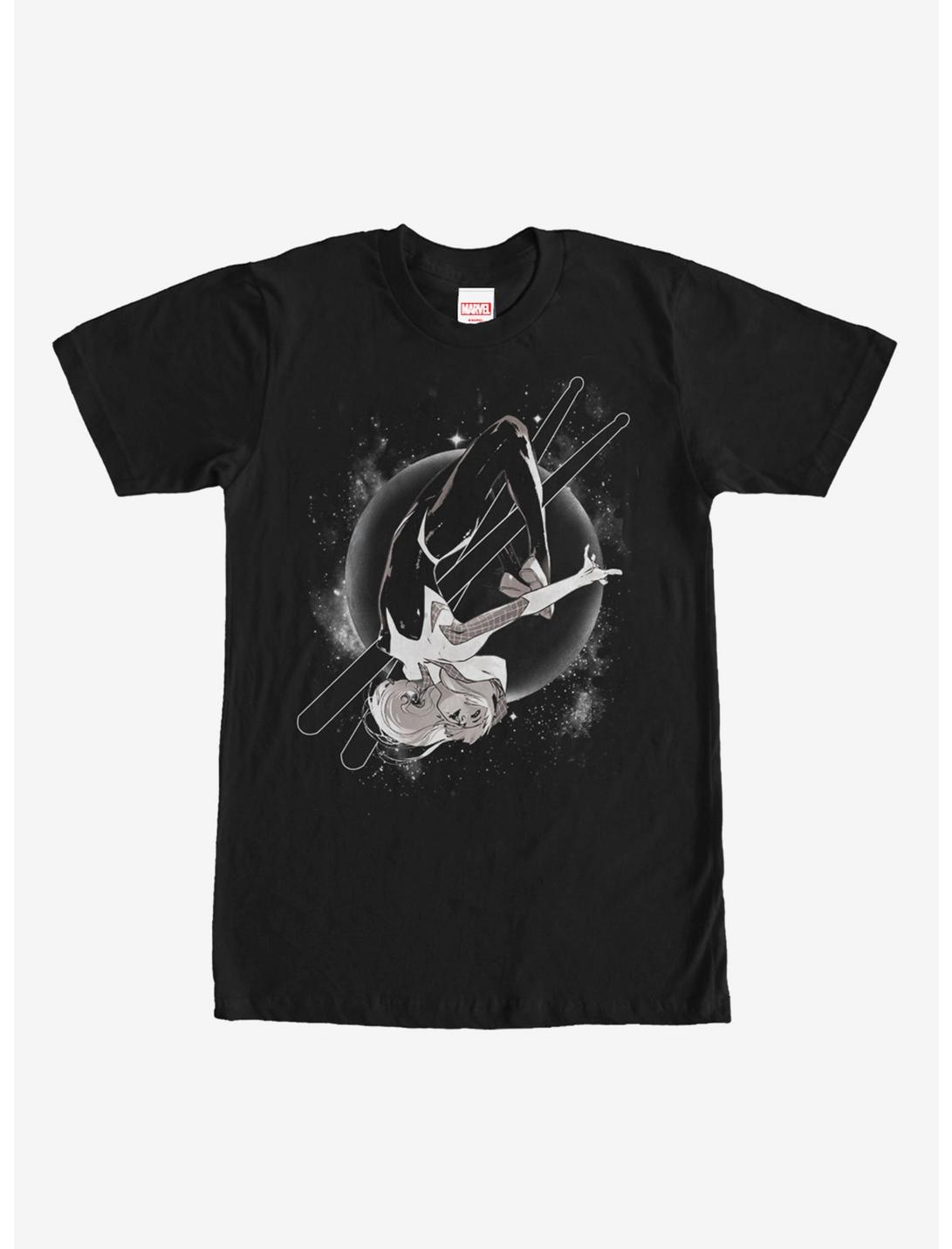 Marvel Spider Gwen Space T-Shirt, BLACK, hi-res
