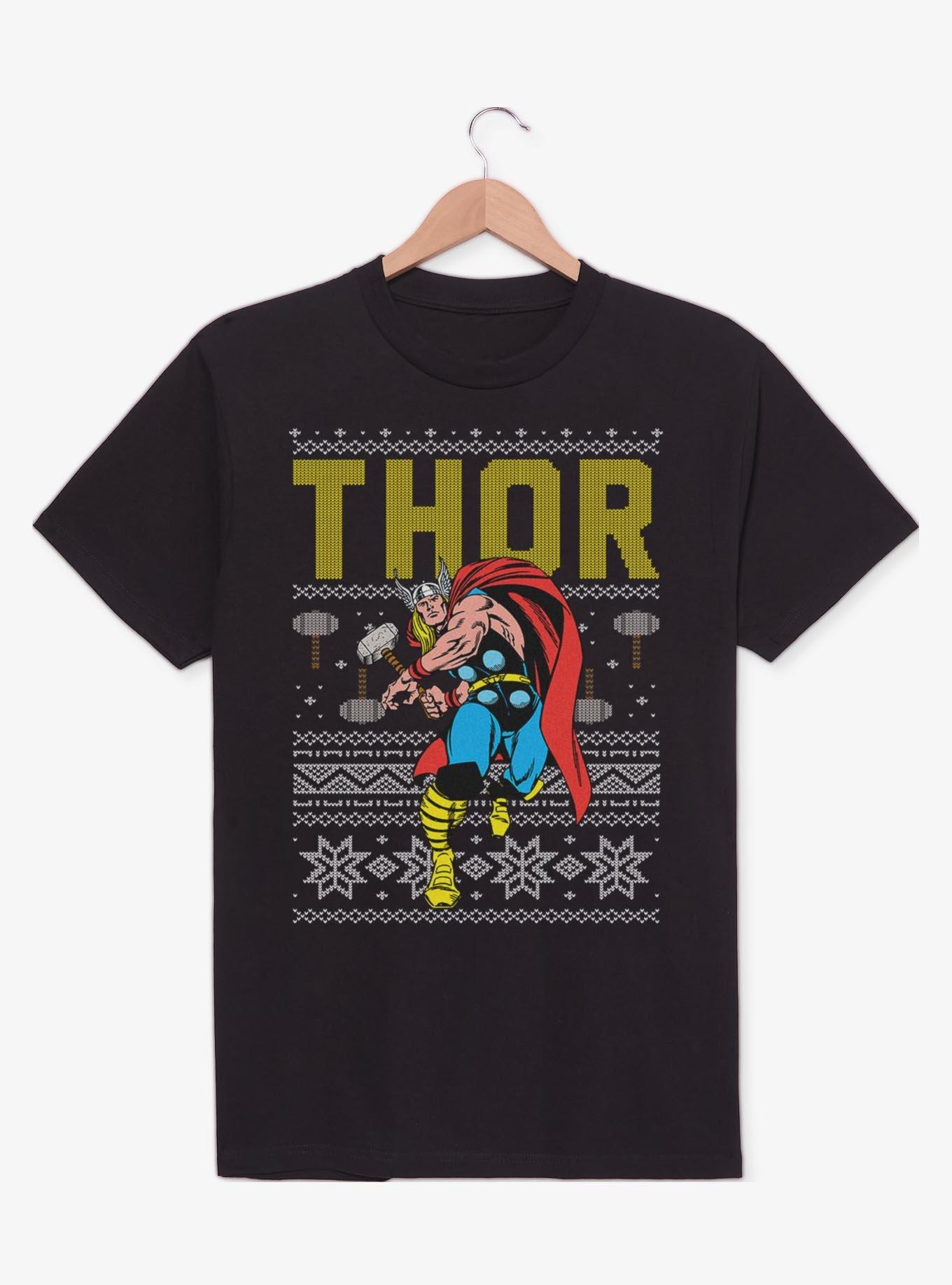 Marvel Thor Ugly Christmas Sweater T-Shirt