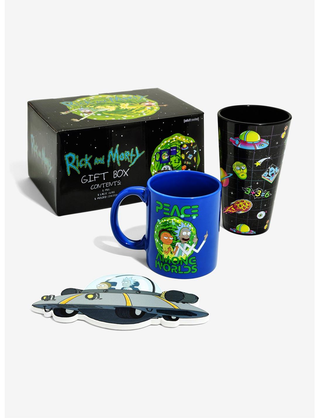 Rick And Morty Drink Gift Box - BoxLunch Exclusive, , hi-res