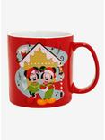 Disney Mickey Mouse And Minnie Mouse Holiday Mug, , hi-res