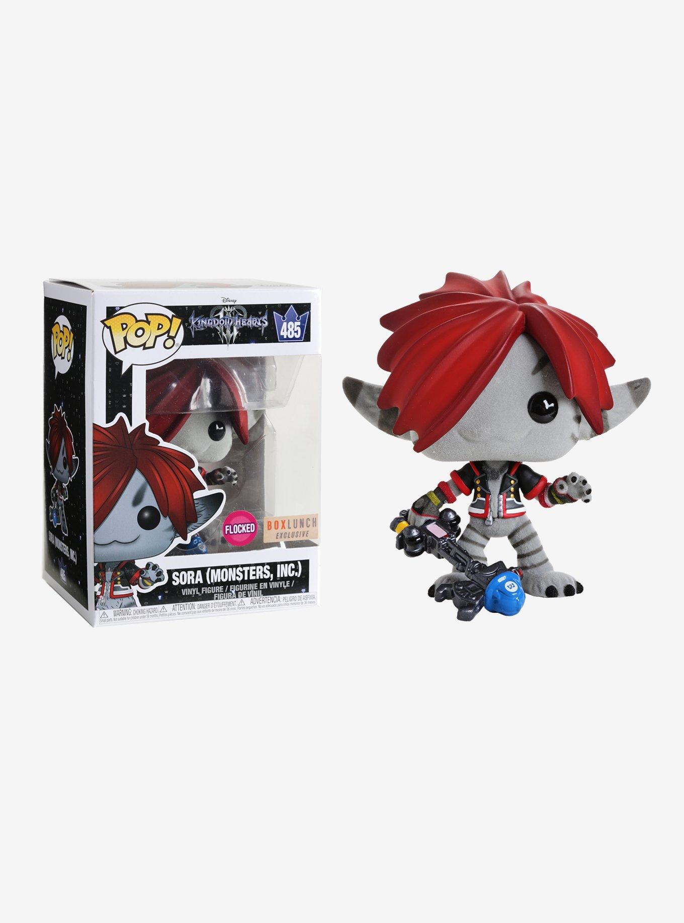 Funko Pop! Disney Kingdom Hearts III Sora (Monsters, Inc.) Flocked Vinyl Figure - BoxLunch Exclusive, , hi-res