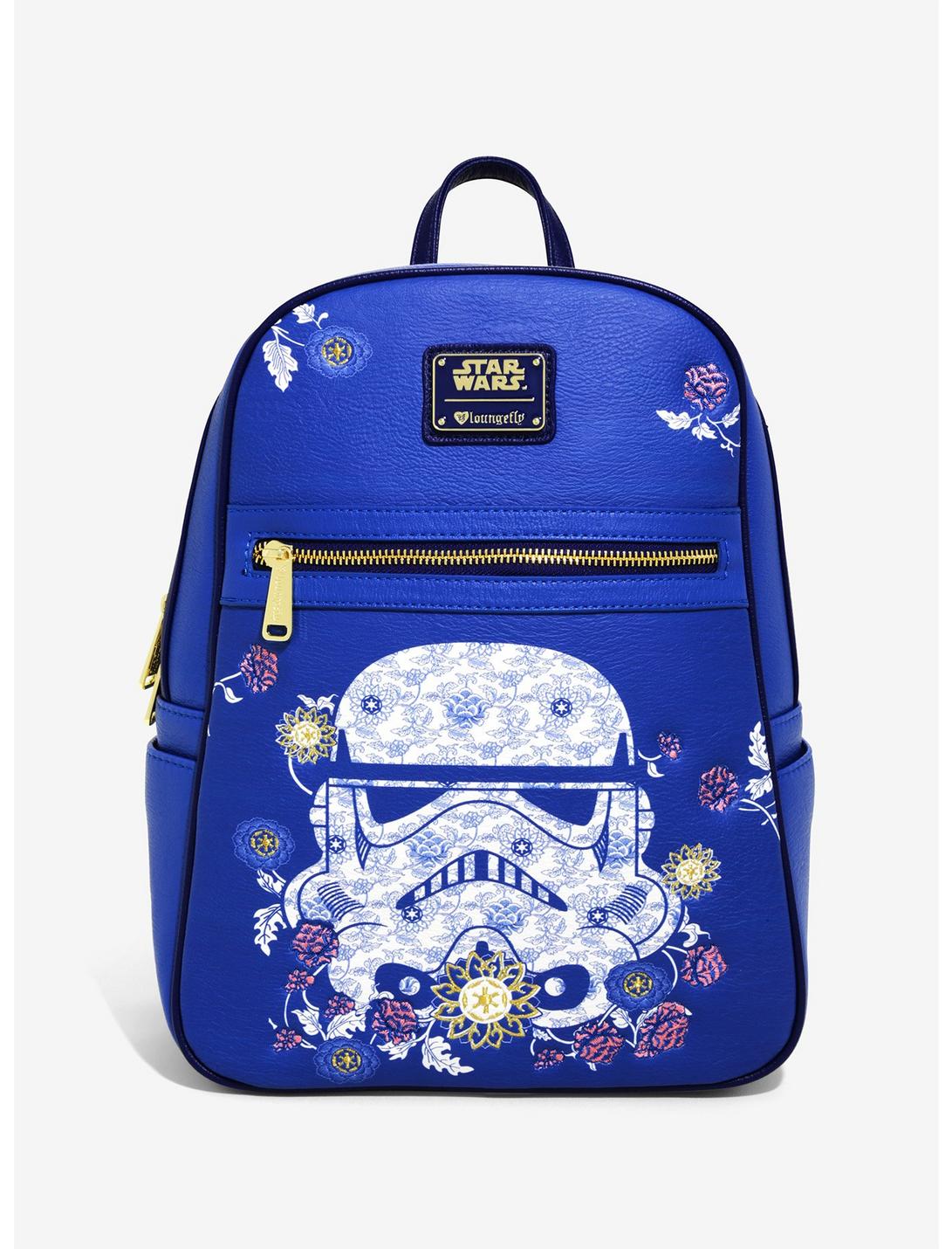 Loungefly Star Wars Stormtrooper Floral Mini Backpack - BoxLunch Exclusive, , hi-res