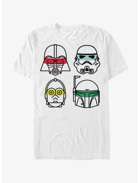 Star Wars Character Lines T-Shirt, , hi-res