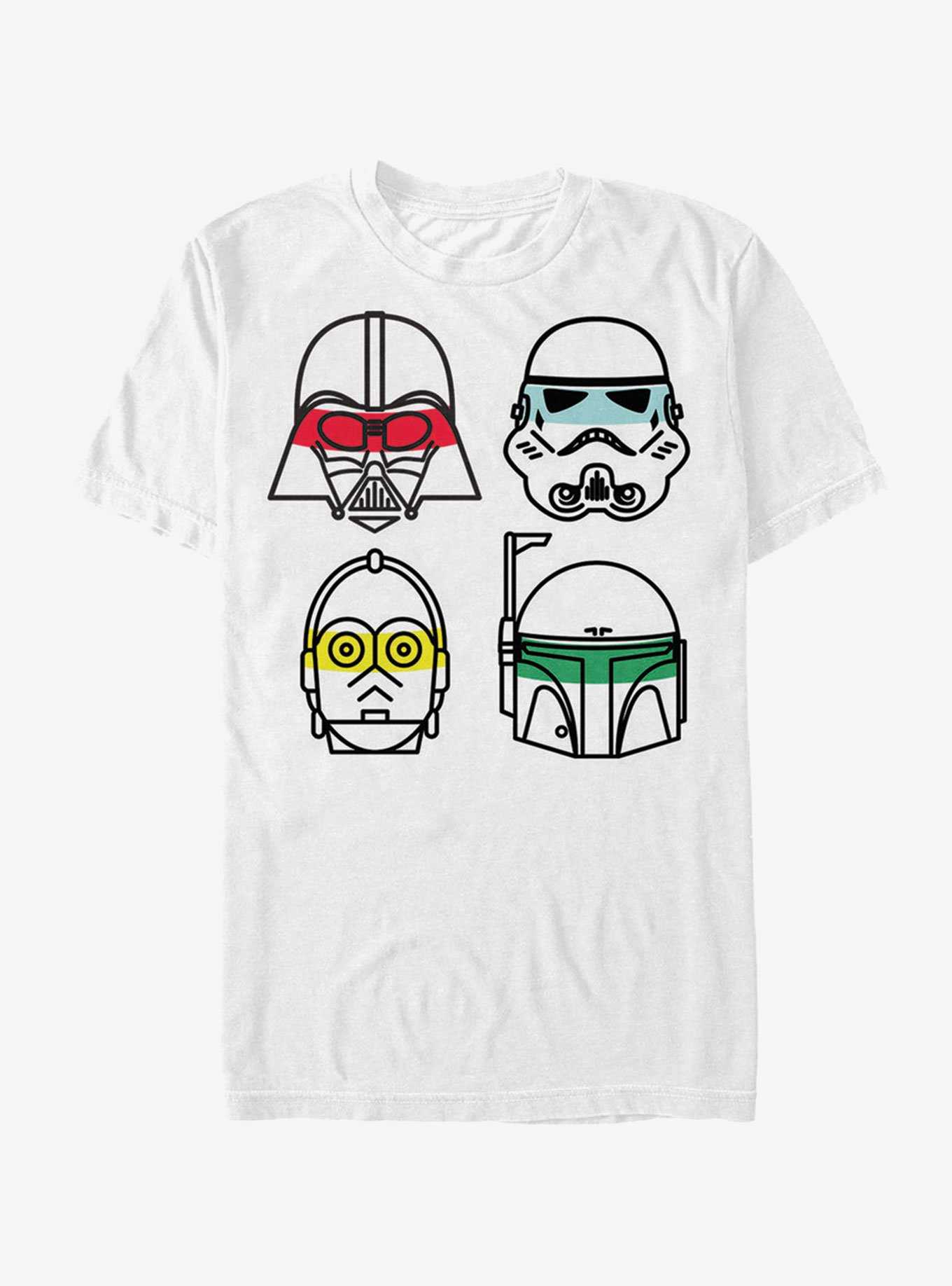 Star Wars Character Lines T-Shirt, , hi-res