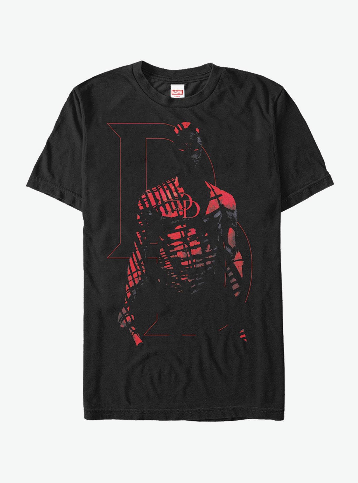 Marvel Daredevil in Shadows T-Shirt, BLACK, hi-res