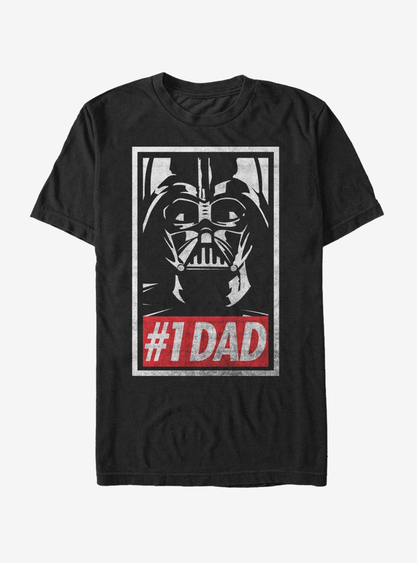 Star Wars Darth Vader Number One Dad T-Shirt, , hi-res